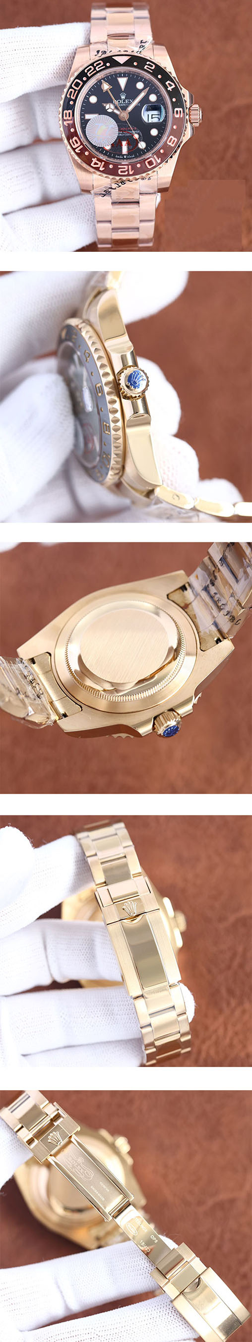 【国内即発/今週特価】ROLEX GMTマスター Ⅱ 126715chnr-0001コピー時計